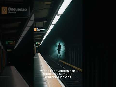 sombras en el metro de santiago de chile #paranormal #horror #miedo #demonios #aterrador