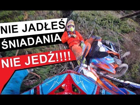 Kiedy idziesz na Enduro bez śniadania... (Enduro Fail Compilation)