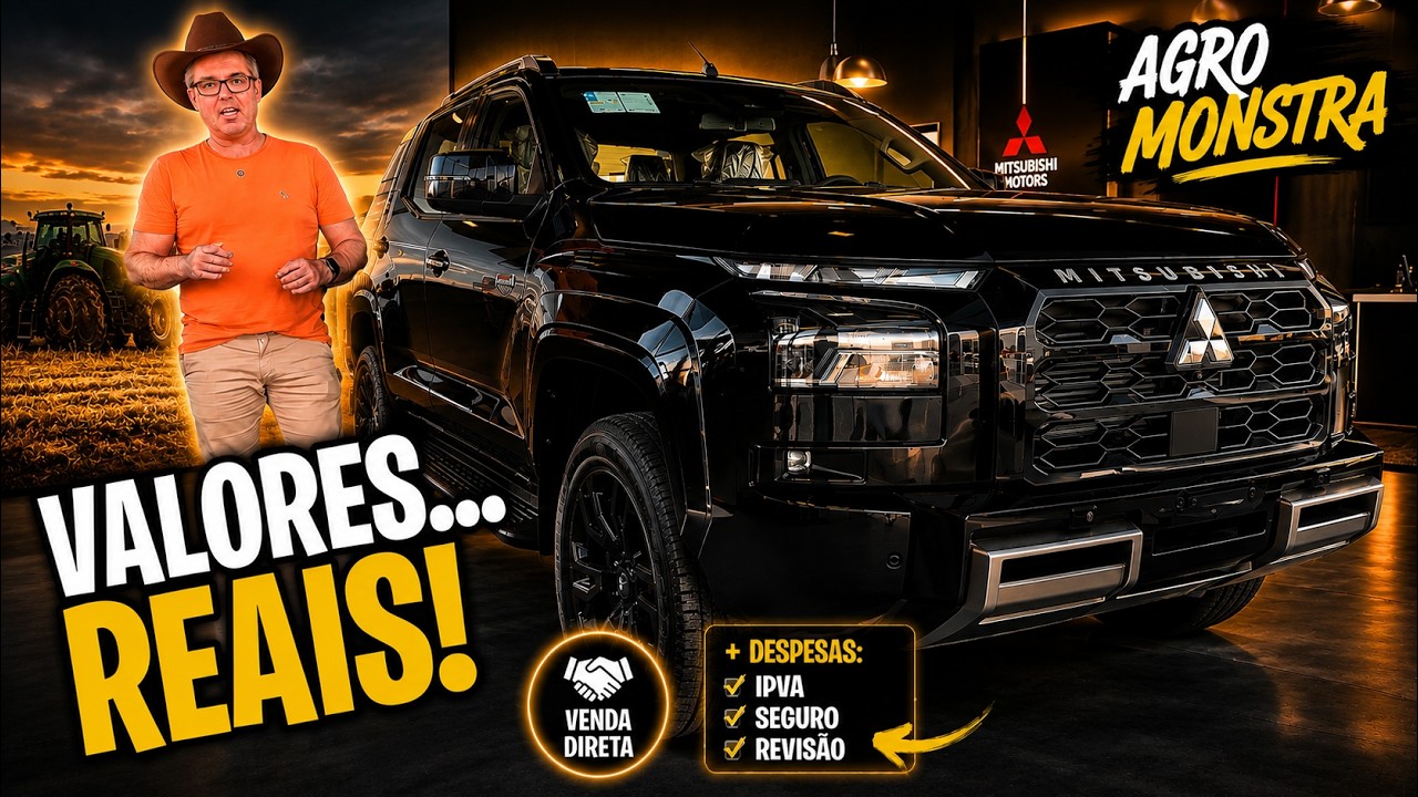 Mitsubishi Triton Katana 2027: Preços e Custos