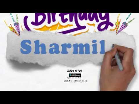 Happy Birthday Sharmila
