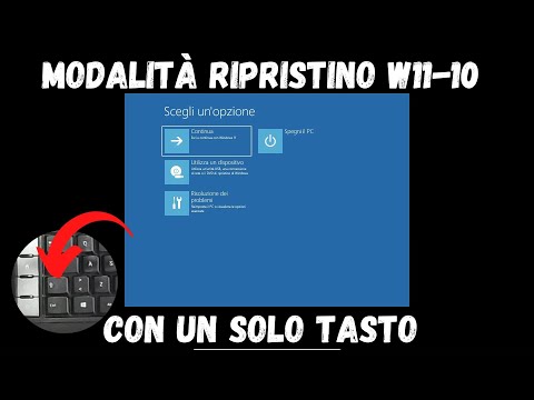 Enter Recovery Mode in Windows 11 and 10 with a KEY