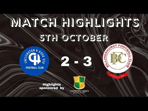 Match Highlights | SCFL | Chessington & Hook vs Billingshurst | 05.10.24