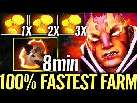 🔥 8MIN FURY Anti Mage Fastest Farm — 100% Shutdown Grandmaster Leshrac TOP 10 RANK Dota 2 Pro