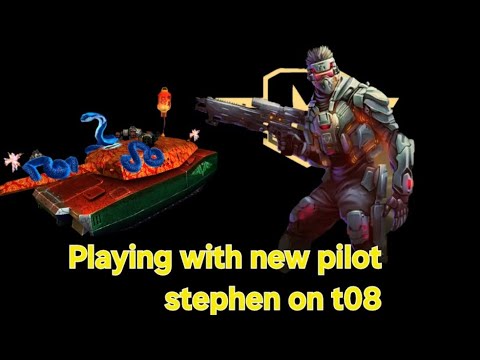 Playing with new pilot *Stephen* on T08 striker 👌 😎