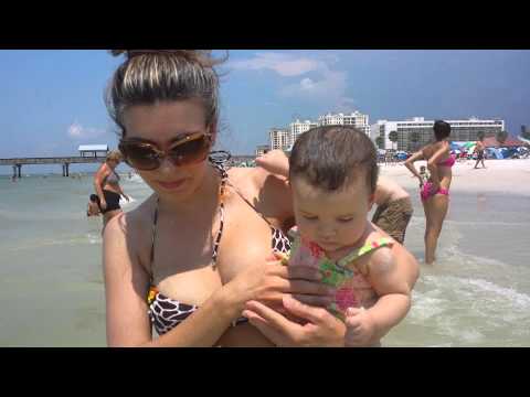 Audrina loves the beach!!