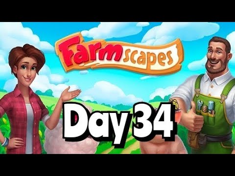 Farmscapes Gameplay Walkthrough - Farmscapes Day 34