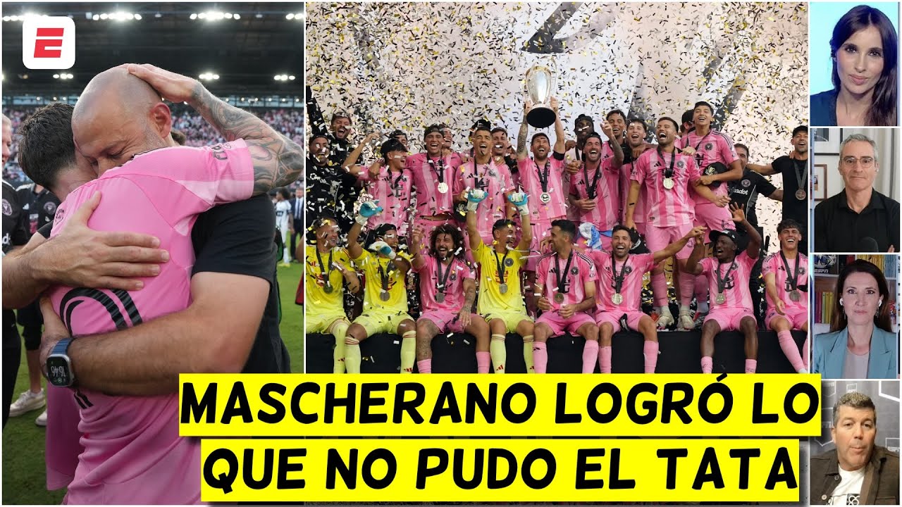 MASCHERANO CALLÓ MUCHAS BOCAS con el TÍTULO junto a MESSI en el INTER MIAMI de la MLS | Exclusivos