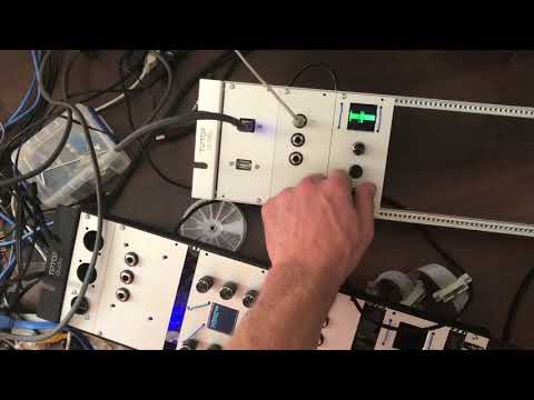 Teensy Eurorack LFO with frequency modulation