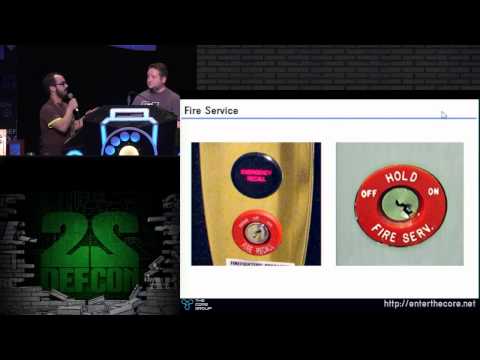 DEF CON 22 - Deviant Ollam & Howard Payne - Elevator Hacking - From the Pit to the Penthouse