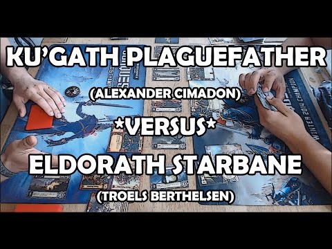 Ku'gath Plaguefather versus Eldorath Starbane - Warhammer 40,000: Conquest