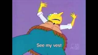 The Simpsons Karaoke - See My Vest