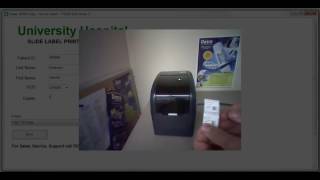 Microscope Slide Label Printing