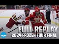 Denver vs. Boston College: 2024 NCAA Frozen Four championship | FULL REPLAY