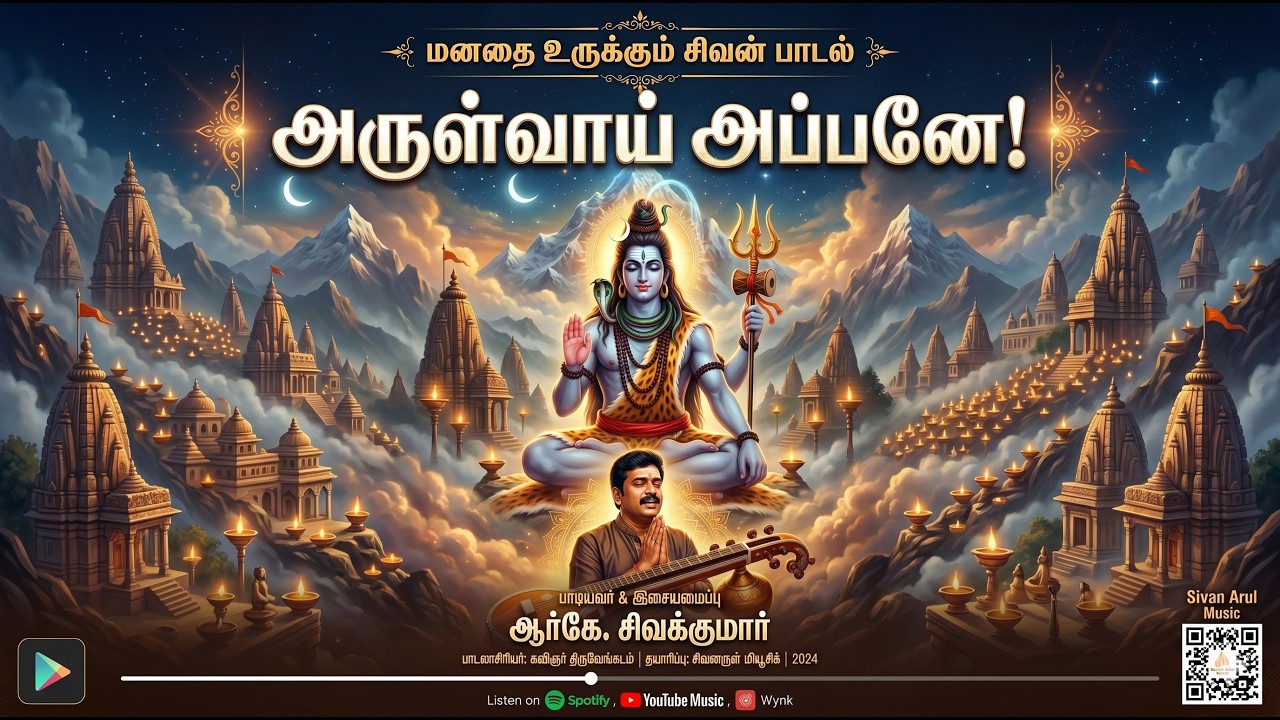 உயர்ந்த கோபுர கலசம் போல - உருக்கமான சிவன் பாடல் | லார்