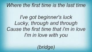 Ella Fitzgerald - Beginner's Luck Lyrics