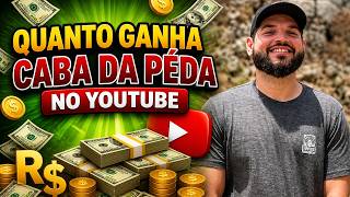 QUANTO GANHA O CANAL CABA DA PÉDA ? | GANHOS REAIS 2026