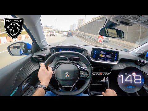 NEW Peugeot 208 II (1.2 102 HP) | POV Test Drive #706 Joe Black