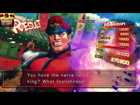 ULTRA STREET FIGHTER IV M.BISON  [INTRO]  SPECIAL MOVES