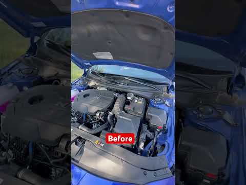 2025 Hyundai Elantra N (Installing K&N HighFlow Air filter) #elantran #hyundai #elantra