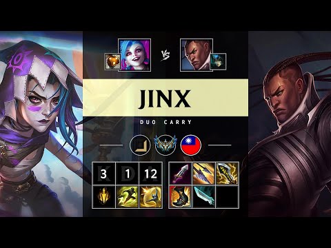 Jinx ADC vs Lucian - TW Challenger Patch 25.13