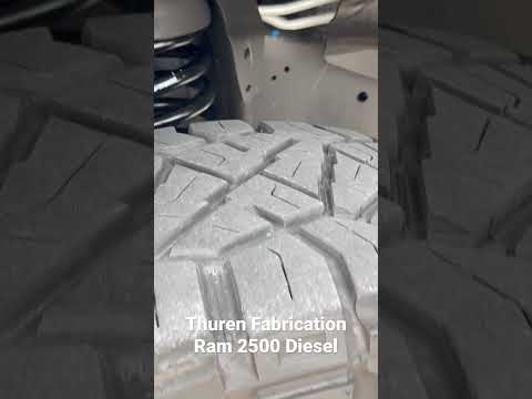 Ram 2500 Diesel Thuren Suspension 2in level Fox Reservior, Trackbar, Sway bar and Fox ATS Steering