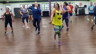 Zumba class Rhythm of the Night By Valeria Salsa