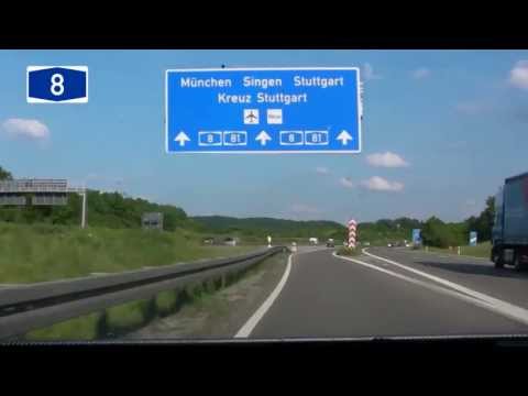 [D] A81/A8: AK Weinsberg - AK Stuttgart