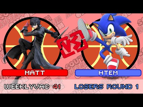 WeeklyVac 41 - SSBU - Matt (Joker) vs HTEM (Sonic)