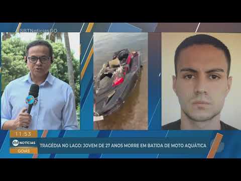 Jovem morre após acidente envolvendo moto aquática em lago de Goiás