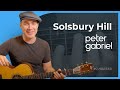 Solsbury Hill by Peter Gabriel | Guitar Lesson