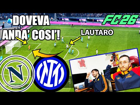 IT HAD TO BE LIKE THIS... NAPLES-INTER: THE GAMEPLAY PREDICTION‼️ GABBOMAN VS FABIO