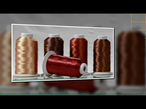 Embroidery threads mixed lot 100d and 120d viscose, packagin...