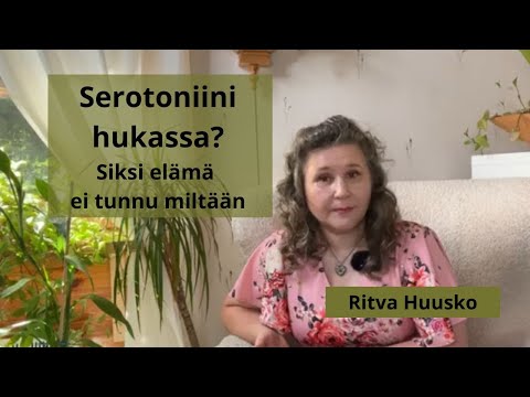 Serotoniini hukassa? Siksi elämä ei tunnu miltään