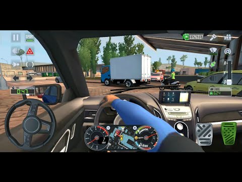 4X4 UBER CARS LUXURY PRIVATE DRIVER 🚖🤑 City Car Driving Games Android iOS - Taxi Sim 2023 Gameplay 💛