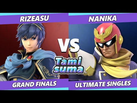 TAMISUMA 177 GRAND FINALS - Rizeasu (Marth) Vs. Nanika (Captain Falcon) Smash Ultimate SSBU