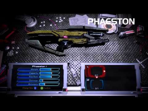 Mass Effect 3 Weapons | M-29 Incisor, Phaeston and Graal Spike Thrower