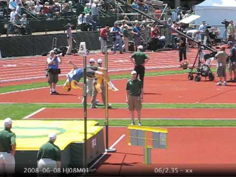 2008-06-08 HJ08M01 Pre Classic High Jump 2008 - Tora Harris