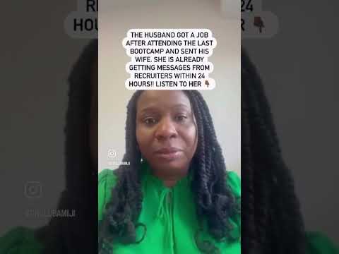 Husband Landed a Job