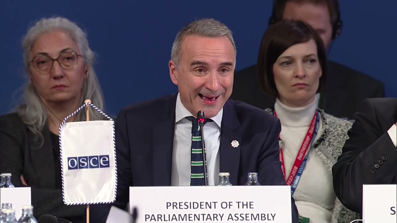 #OSCEMC25 Report by the President of the OSCE PA Pere Joan Pons Sampietro