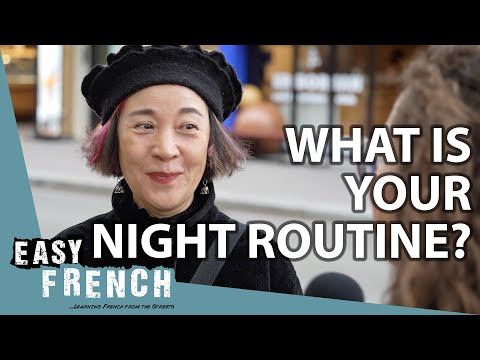 What Do The French Do Before Going To Bed? | Easy French 244