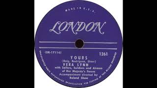 London 1261 - Yours (Quiereme Mucho) - Vera Lynn