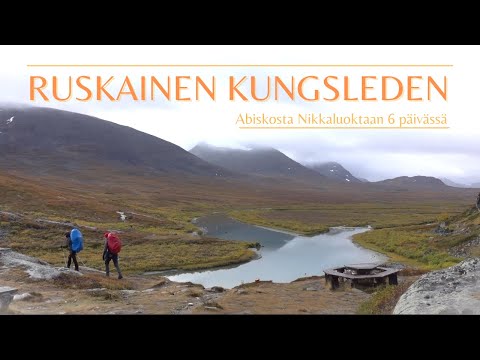 Ruskainen Kungsleden: 6 päivän vaellus Pohjois-Ruotsissa | Seittivaellus #3