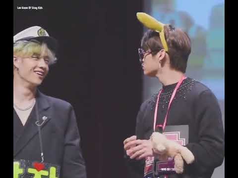 Chan: "hey!"....... Lino: "You wanna fight huh?🤜👊"