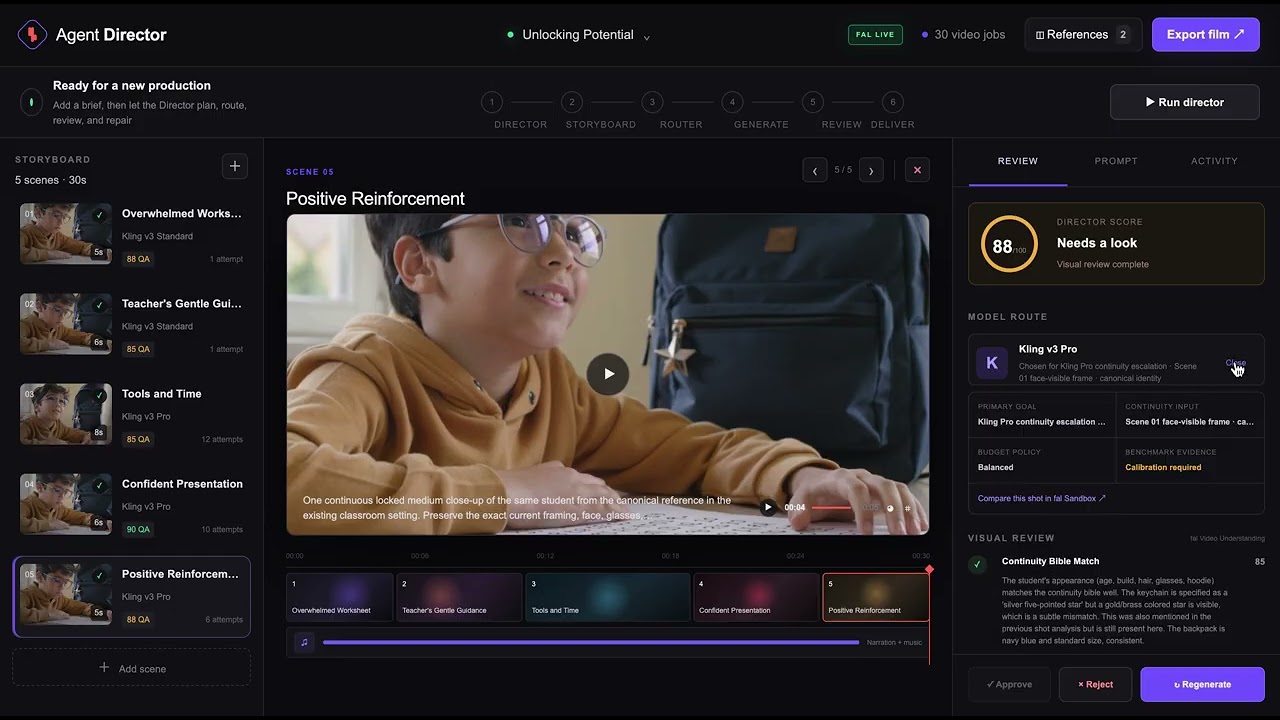 Agent Director project preview