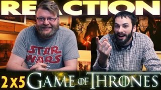 Game of Thrones 2x5 REACTION!! "The Ghost of Harrenhal"