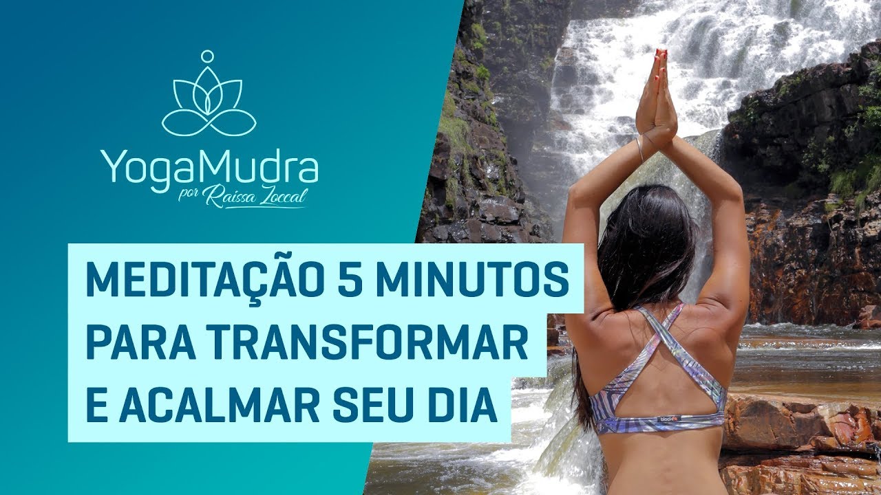 Meditação 5 MINUTOS para TRANSFORMAR | ACALMAR SEU DIA