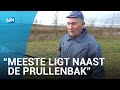 Jan (80) prikt de straten van Muiden schoon tijdens lockdown