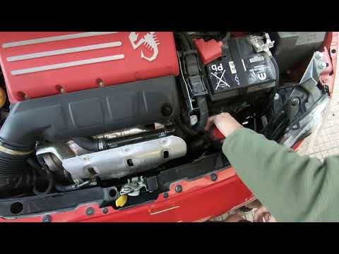 Abarth 595 Pista, modifica valvola Pop-Off (filtro BMC) + test sound, (500/595 Abarth)