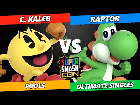 SSC 2023 - C. Kaleb (Pacman/Mii Gunner) Vs. Raptor (Yoshi) Smash Ultimate Tournament
