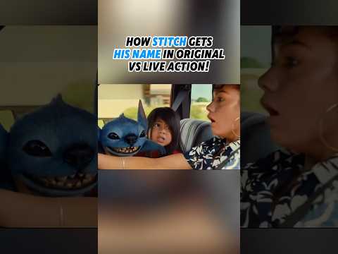 How does STITCH get his name in Lilo and Stitch? Disney Live Action Remake Nani Car Scene!